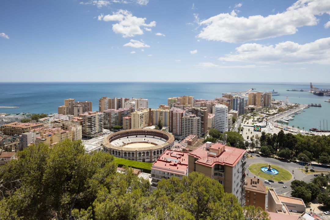 Panorámica de la ciudad de Málaga Panorámica de la ciudad de Málaga