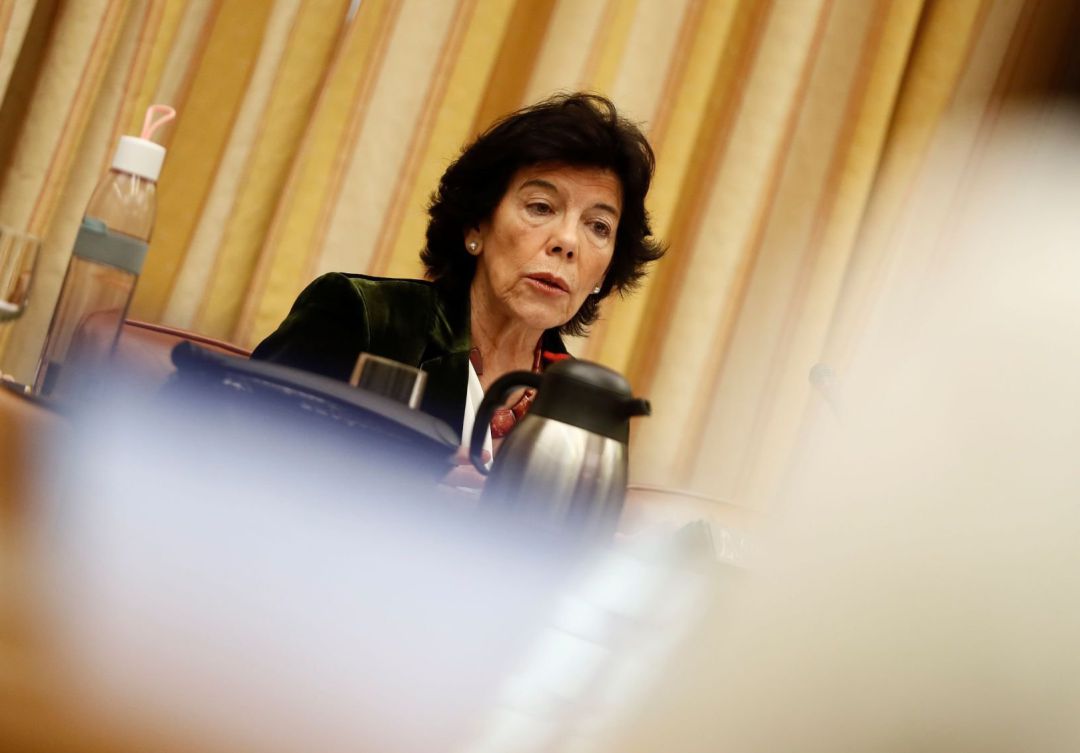 La ministra de Educación, Isabel Celaá La ministra de Educación, Isabel Celaá