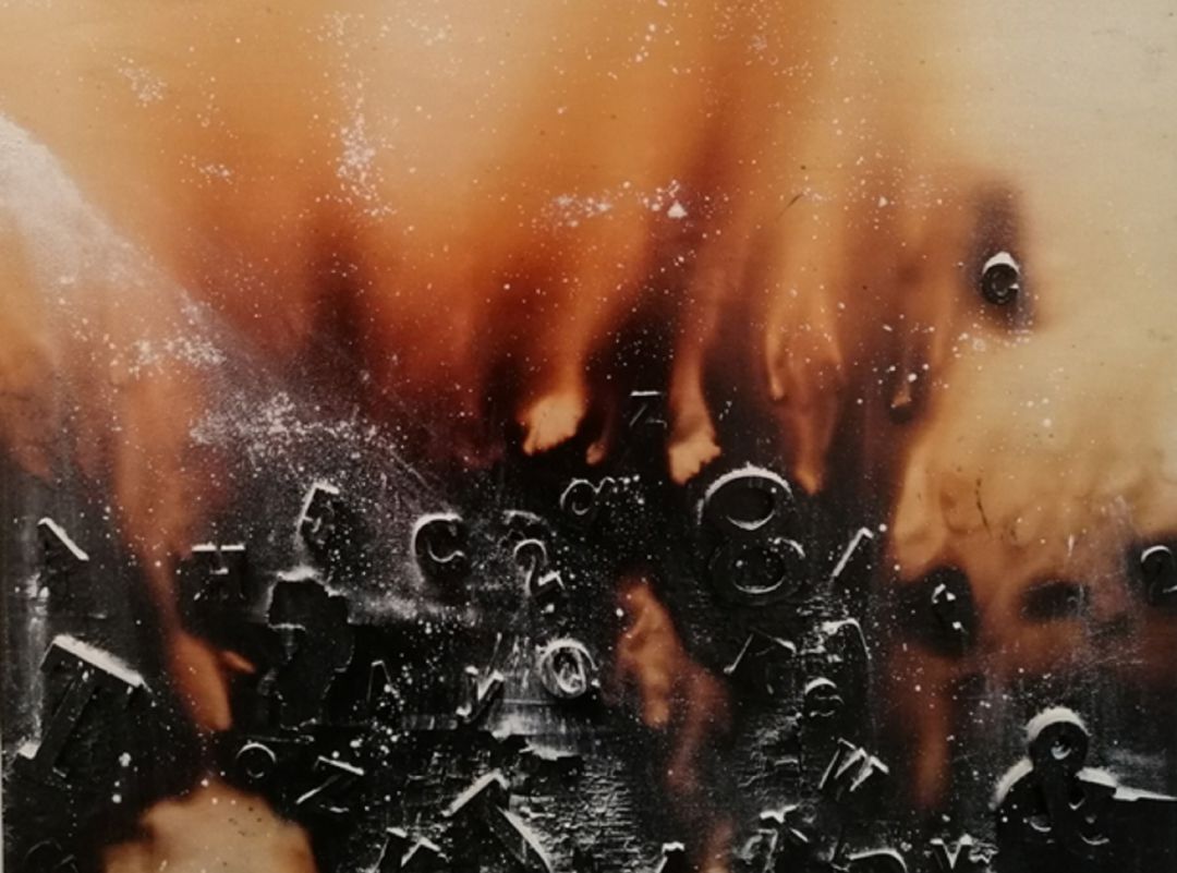 'Fuego', de Marcos Tamayo, es una de las obras que expone 'Fuego', de Marcos Tamayo, es una de las obras que expone