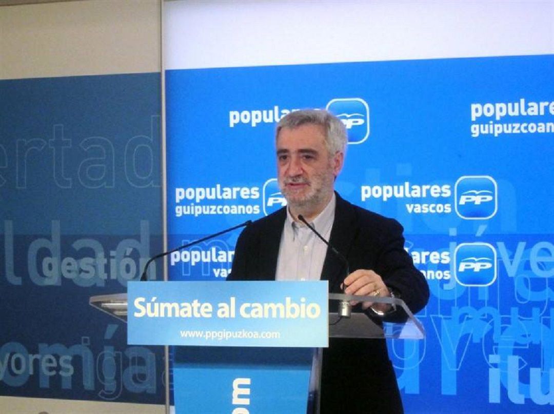 Juan Carlos Cano, juntero del PP en Gipuzkoa Juan Carlos Cano, juntero del PP en Gipuzkoa