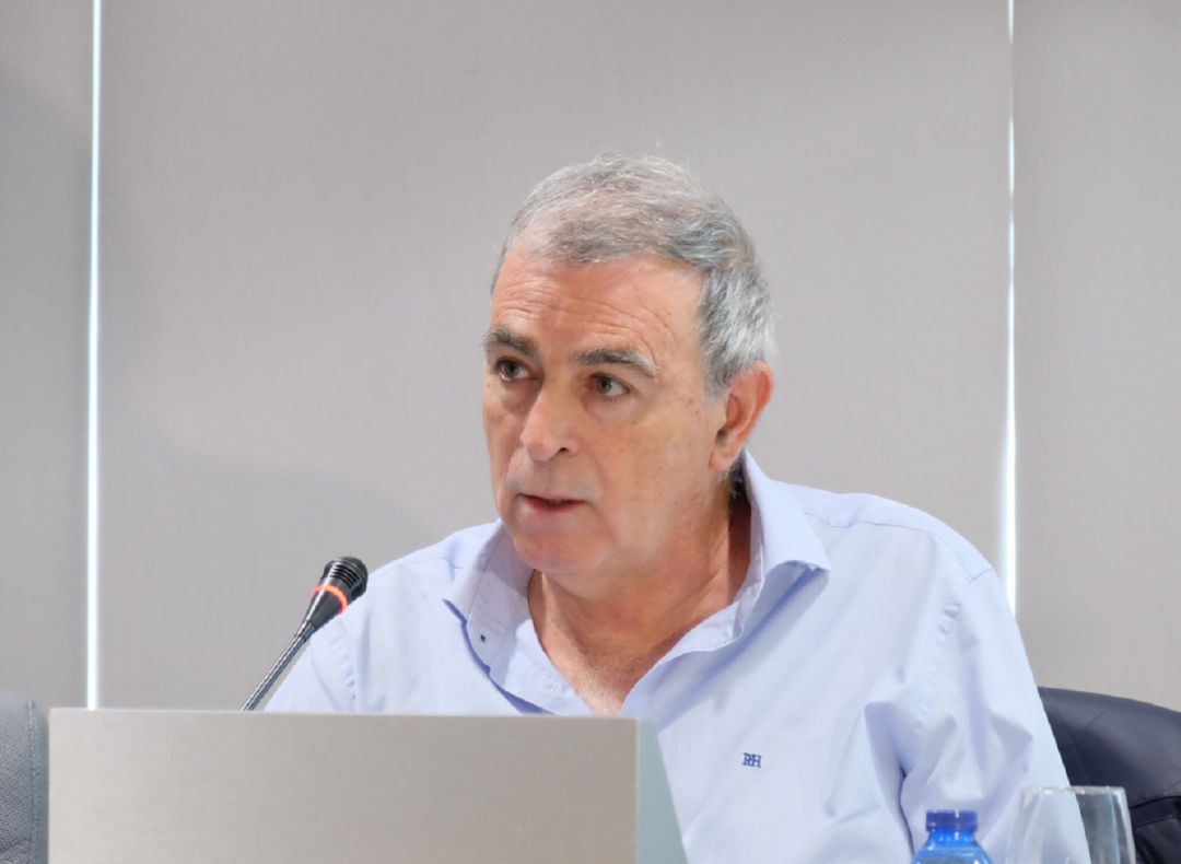 El presidente del Real Murcia, Francisco Tornel, compareciendo en la FREMM El presidente del Real Murcia, Francisco Tornel, compareciendo en la FREMM