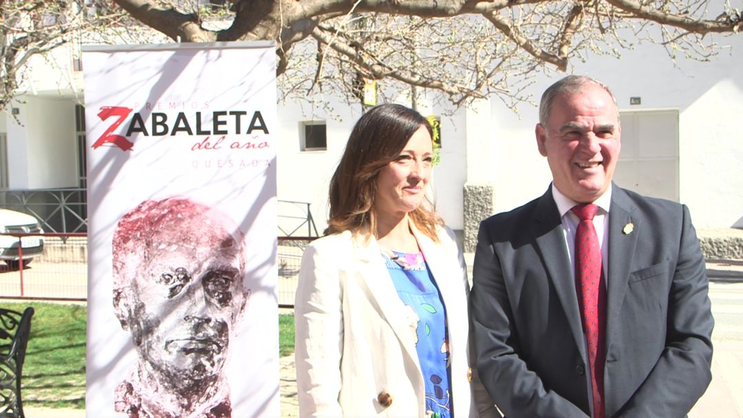 La delegada de Gobierno, Maribel Lozano invitada en la entrega de reconocimientos de los Zabaleta del Año, junto al alcalde Manuel Vallejo La delegada de Gobierno, Maribel Lozano invitada en la entrega de reconocimientos de los Zabaleta del Año, junto al alcalde Manuel Vallejo