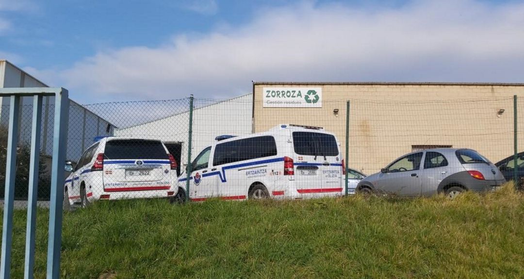 La ertzantza investiga el accidente laboral en una empresa del polígono de Murga en Ayala La ertzantza investiga el accidente laboral en una empresa del polígono de Murga en Ayala
