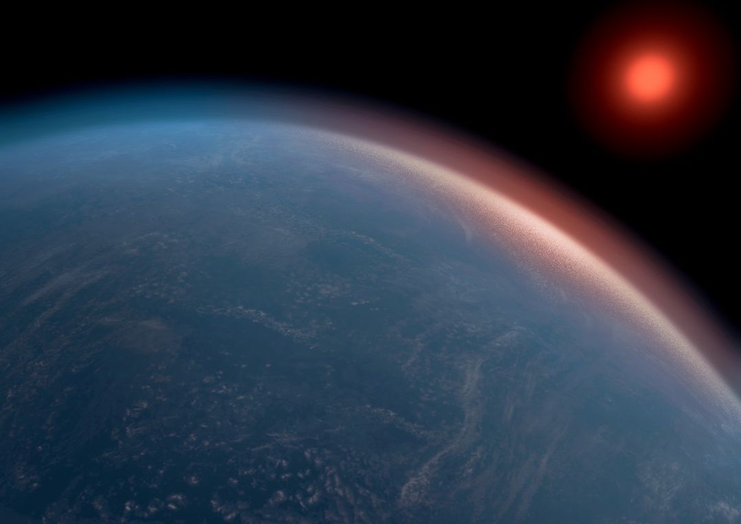 Recreación artística de este planeta extrasolar que tiene el doble de tamaño de la Tierra pero que tiene las condiciones para albergar vida.
Recreación artística de este planeta extrasolar que tiene el doble de tamaño de la Tierra pero que tiene las condiciones para albergar vida.