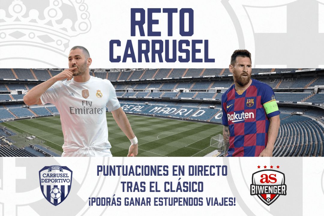 Únete al "Reto Carrusel" en Biwenger. Únete al "Reto Carrusel" en Biwenger.
