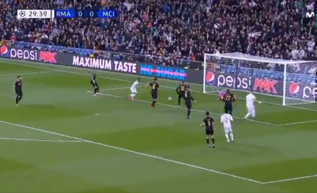 Vinicius y su ocasión en el Bernabéu Vinicius y su ocasión en el Bernabéu