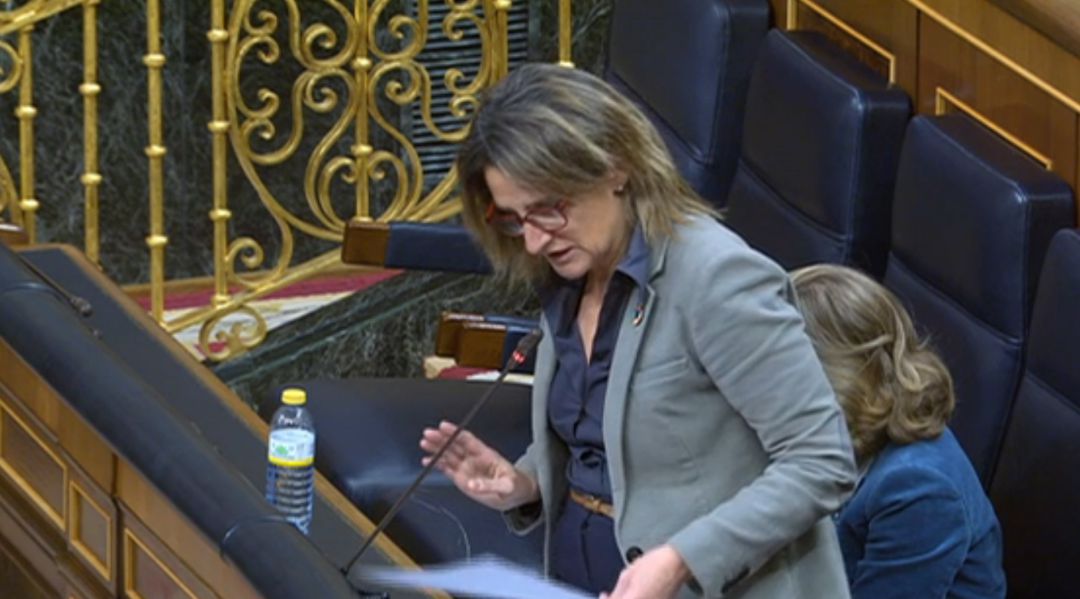 La Ministra Teresa Ribera La Ministra Teresa Ribera