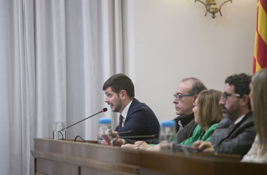 Concejales del Psoe en una sesión plenaria Concejales del Psoe en una sesión plenaria
