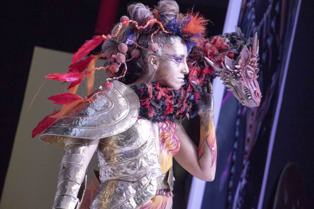La gran gala final ofreció modelos de peinados espectaculares La gran gala final ofreció modelos de peinados espectaculares