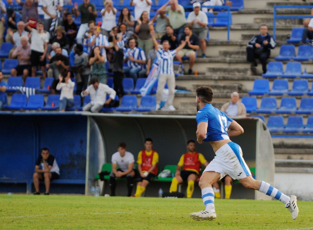 Jesús Barrera durante un partido en La Juventud Jesús Barrera durante un partido en La Juventud