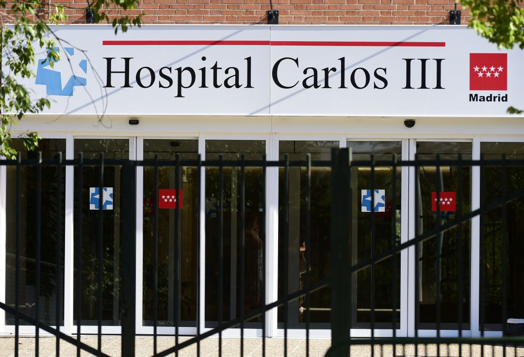 Hospital Carlos III, en Madrid. Hospital Carlos III, en Madrid.