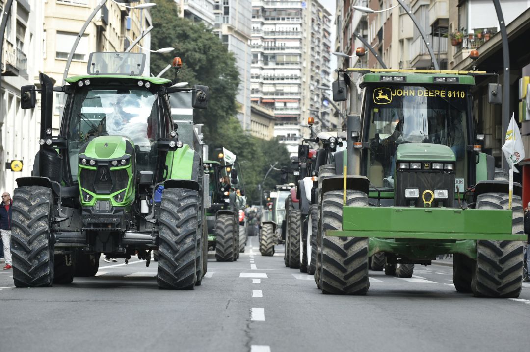 La manifestación del sector primario provocará retenciones en Santander La manifestación del sector primario provocará retenciones en Santander