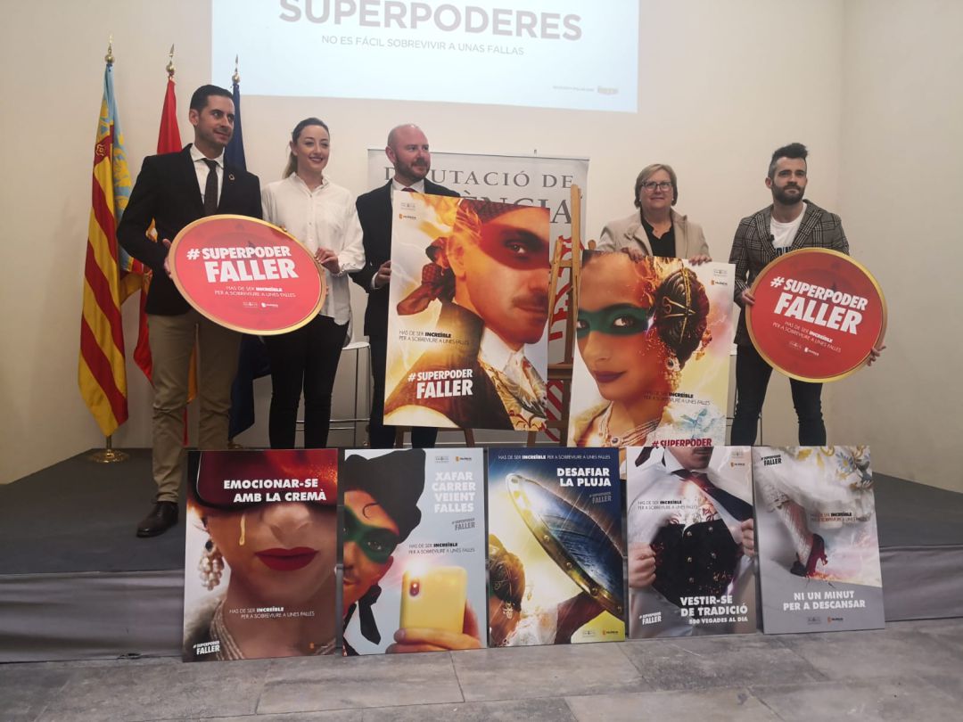 Presentación de la campaña de Fallas 2020 de la Diputación de Valencia Presentación de la campaña de Fallas 2020 de la Diputación de Valencia