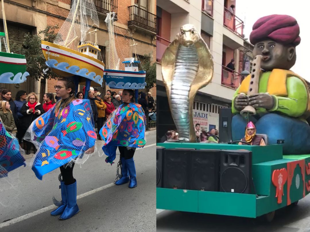 'La India de mil colores' y 'Salvemos nuestros mares', ganadores en el desfile de Valdepeñas 'La India de mil colores' y 'Salvemos nuestros mares', ganadores en el desfile de Valdepeñas