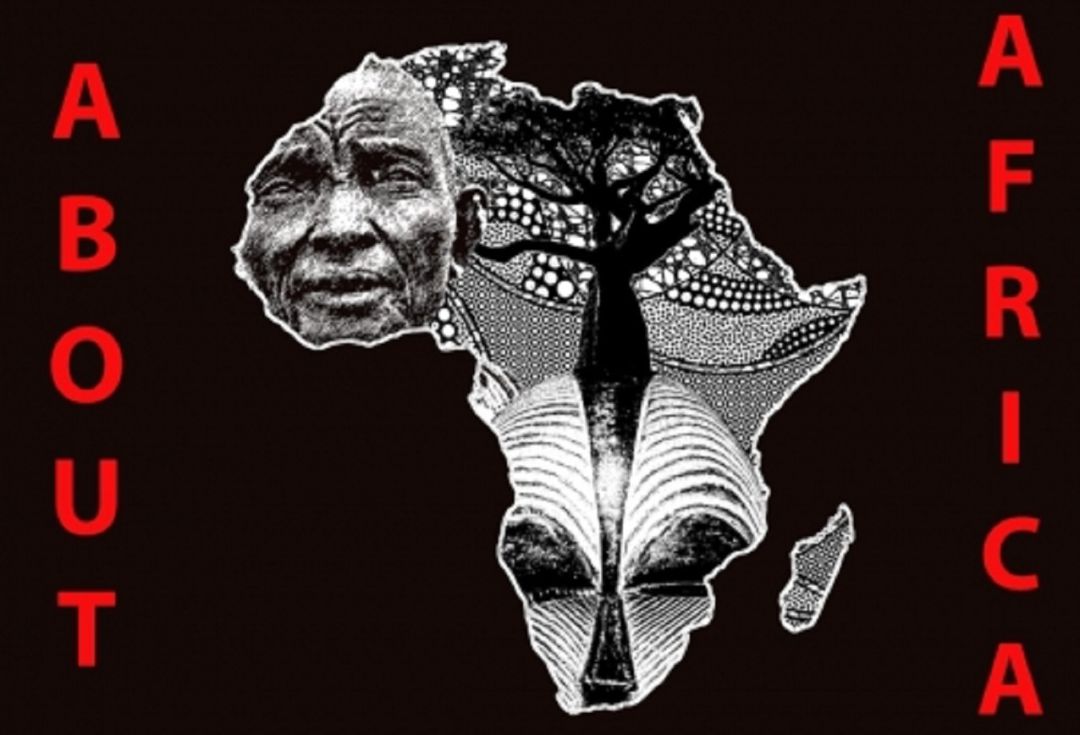 Cartel de la exposición 'About África' Cartel de la exposición 'About África'