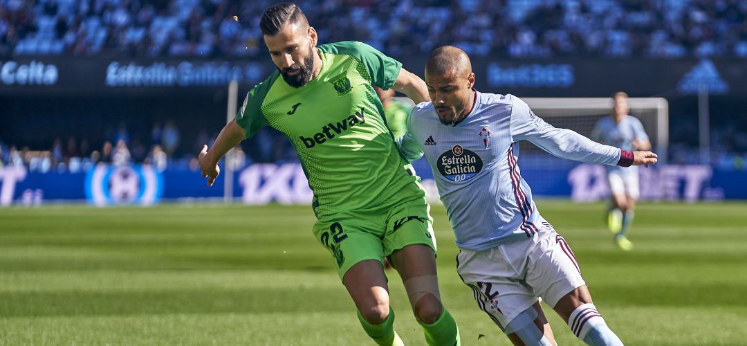 Siovas y Rafinha durante el Celta de Vigo- CD Leganés Siovas y Rafinha durante el Celta de Vigo- CD Leganés