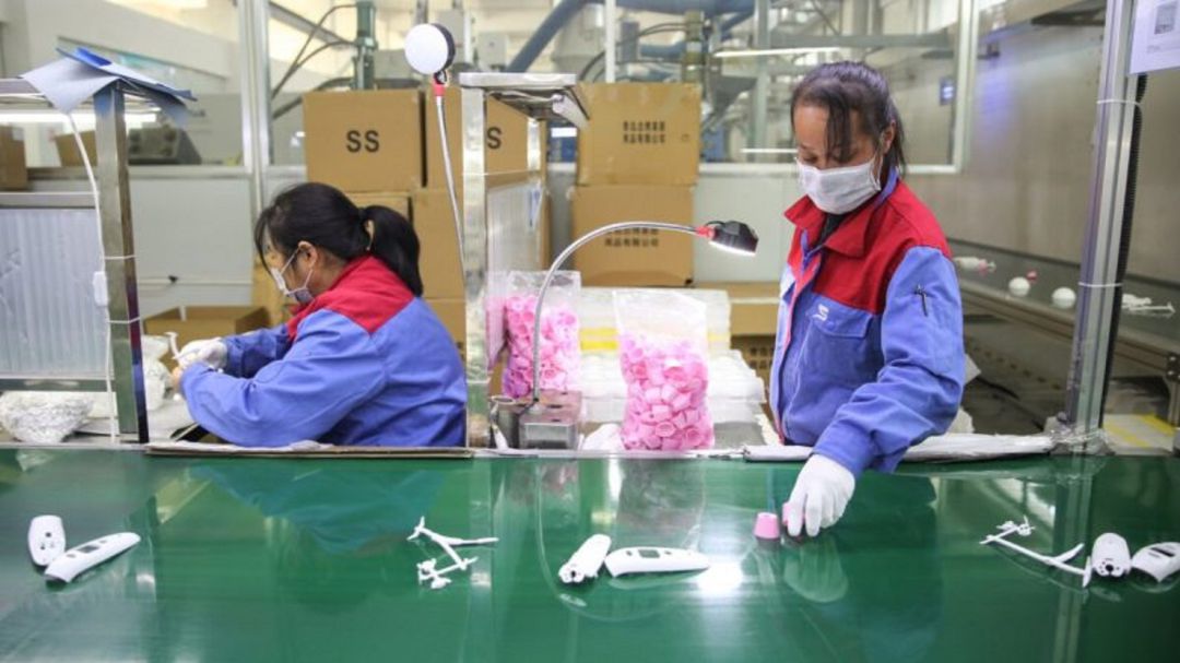 Las fábricas chinas están prácticamente paralizadas Las fábricas chinas están prácticamente paralizadas