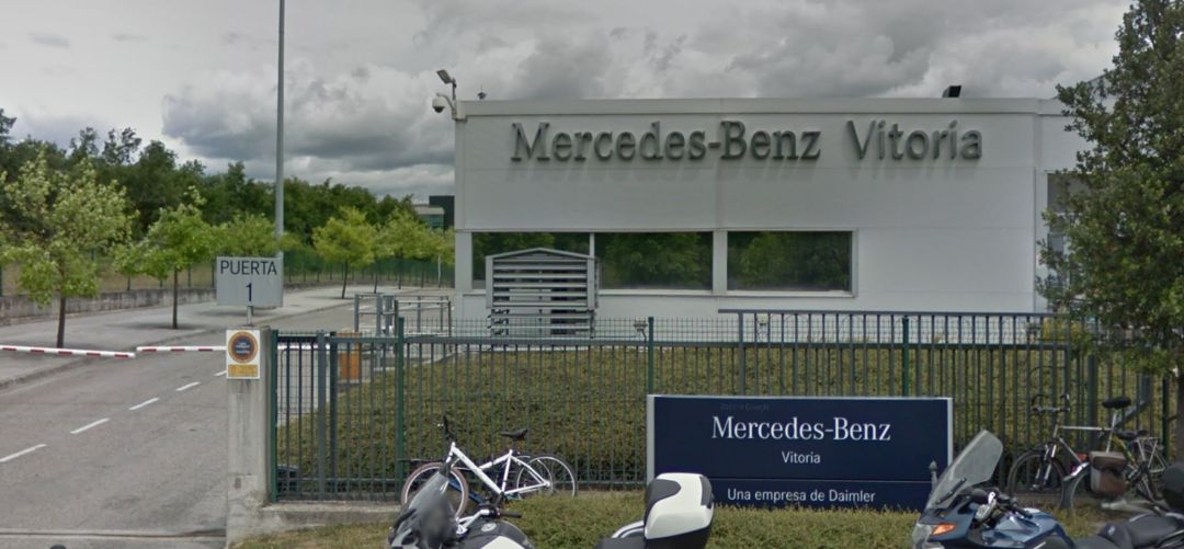 Exteriores de la fábrica de Mercedes en Vitoria Exteriores de la fábrica de Mercedes en Vitoria