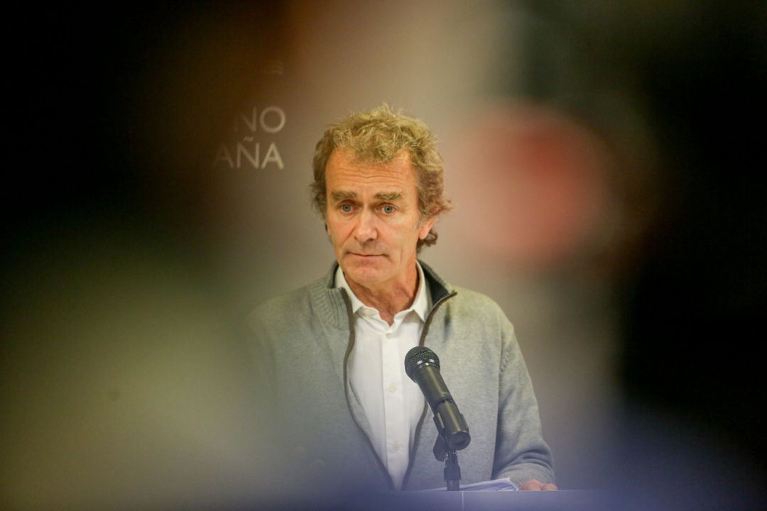 El director del Centro de Alertas y Emergencias Sanitarias, Fernando Simón. El director del Centro de Alertas y Emergencias Sanitarias, Fernando Simón.