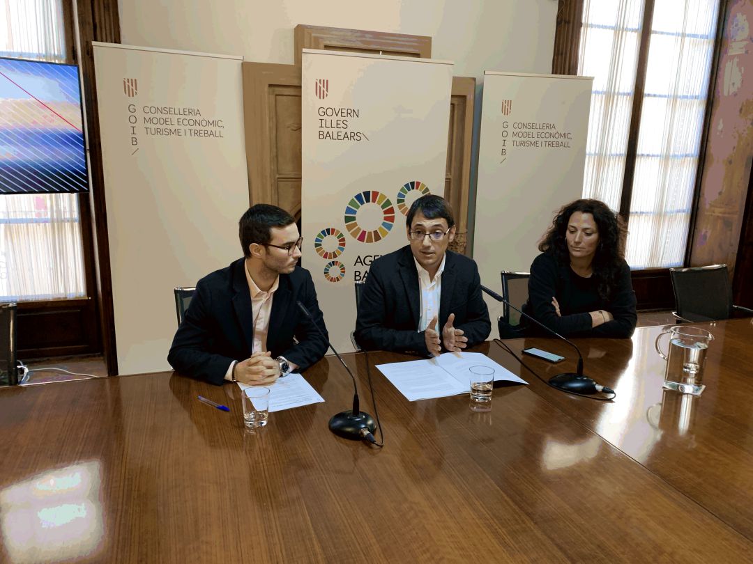 Iago Negueruela presenta los datos de siniestralidad de Baleares. Iago Negueruela presenta los datos de siniestralidad de Baleares.