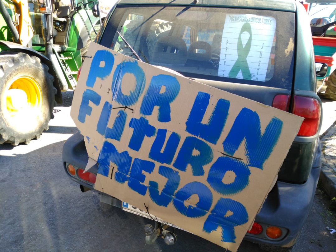 Las organizaciones agrarias quieren movilizar a 500 tractores y a más de 3000 personas Las organizaciones agrarias quieren movilizar a 500 tractores y a más de 3000 personas