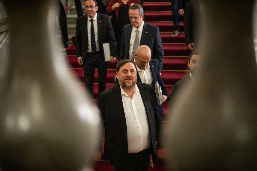 El exvicepresident de la Generalitat y preso del 'Procés', Oriol Junqueras El exvicepresident de la Generalitat y preso del 'Procés', Oriol Junqueras