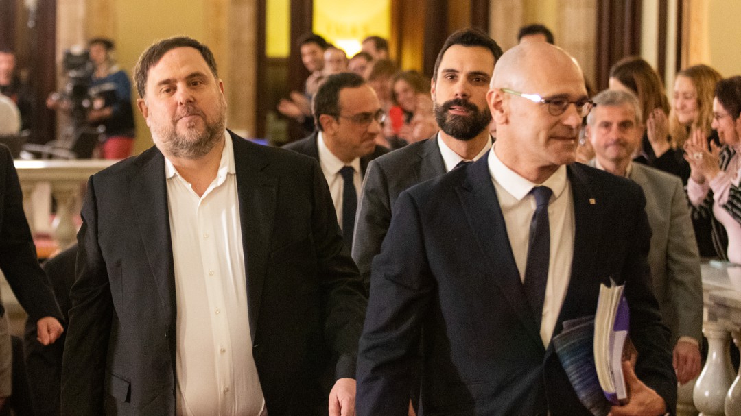 Junqueras y Romeva podrán salir de Lledoners tres días a la semana para trabajar