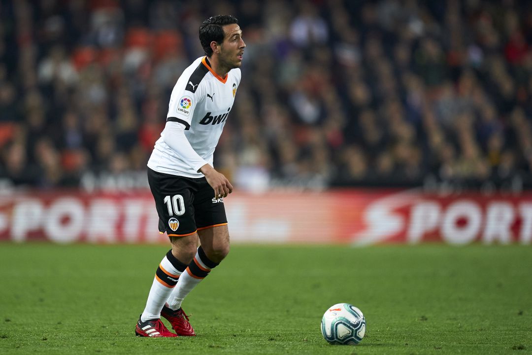 Dani Parejo, durante el partido contra el Altético de Madrid. Dani Parejo, durante el partido contra el Altético de Madrid.