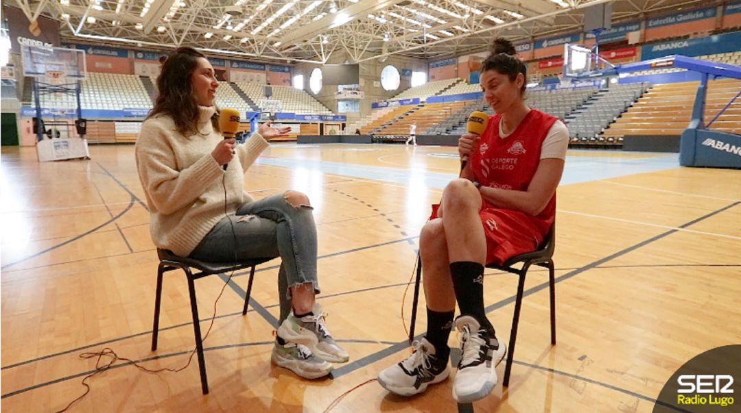 Bea Sánchez na entrevista para SER Deportivo Bea Sánchez na entrevista para SER Deportivo