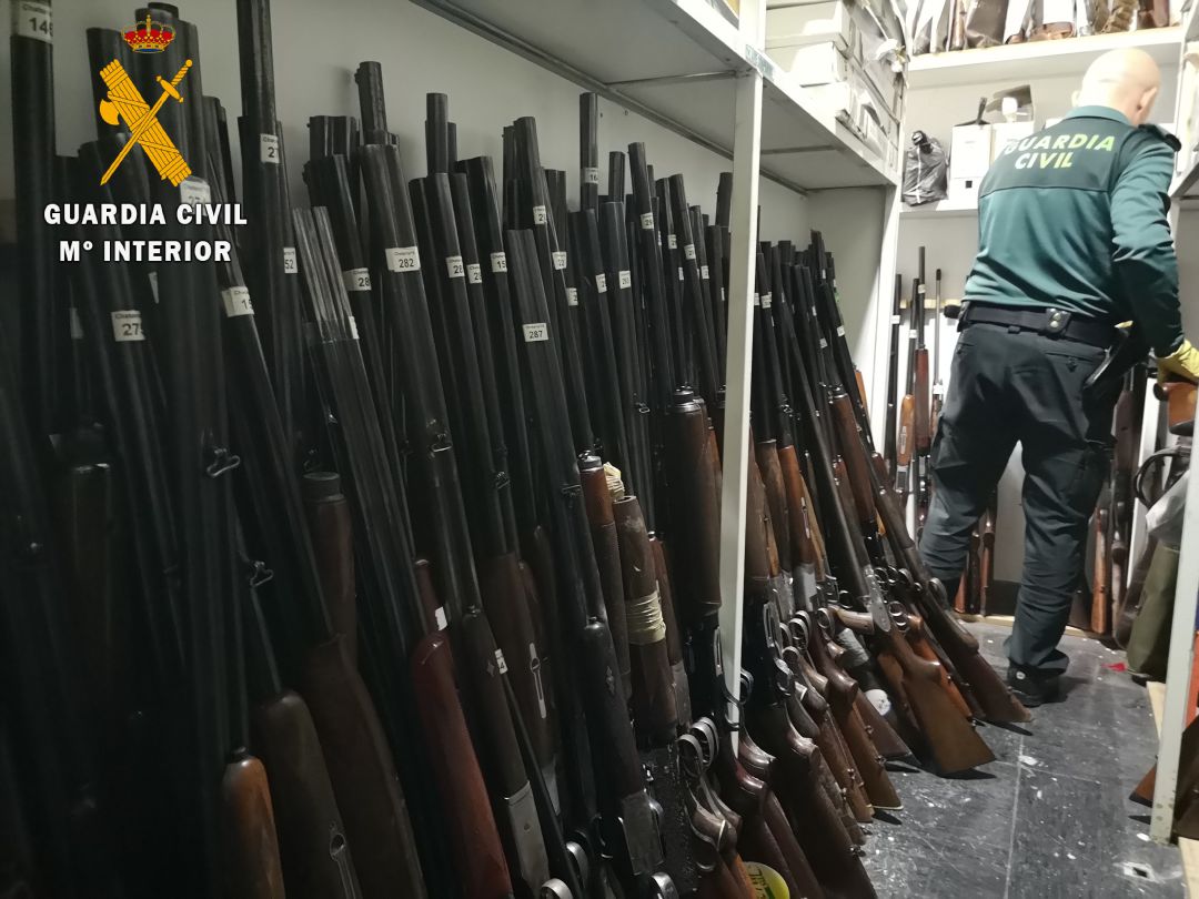 La Guardia Civil ha procedido a la destrucción de armas depositadas en distintas intervenciones en Palencia La Guardia Civil ha procedido a la destrucción de armas depositadas en distintas intervenciones en Palencia