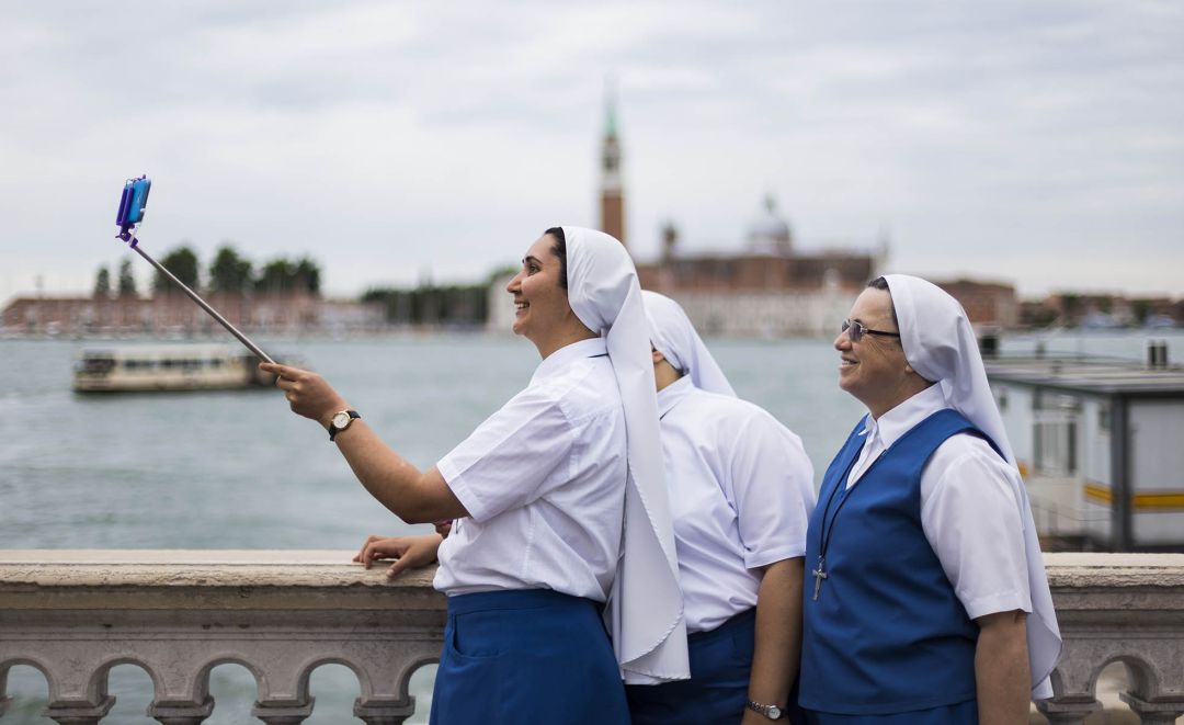 Una de las fotografías de la exposición tomada en Venecia. Una de las fotografías de la exposición tomada en Venecia.