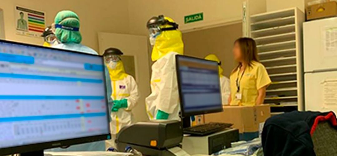Medidas de contención del coronavirus en el Infanta Sofía de San Sebastián de los Reyes Medidas de contención del coronavirus en el Infanta Sofía de San Sebastián de los Reyes