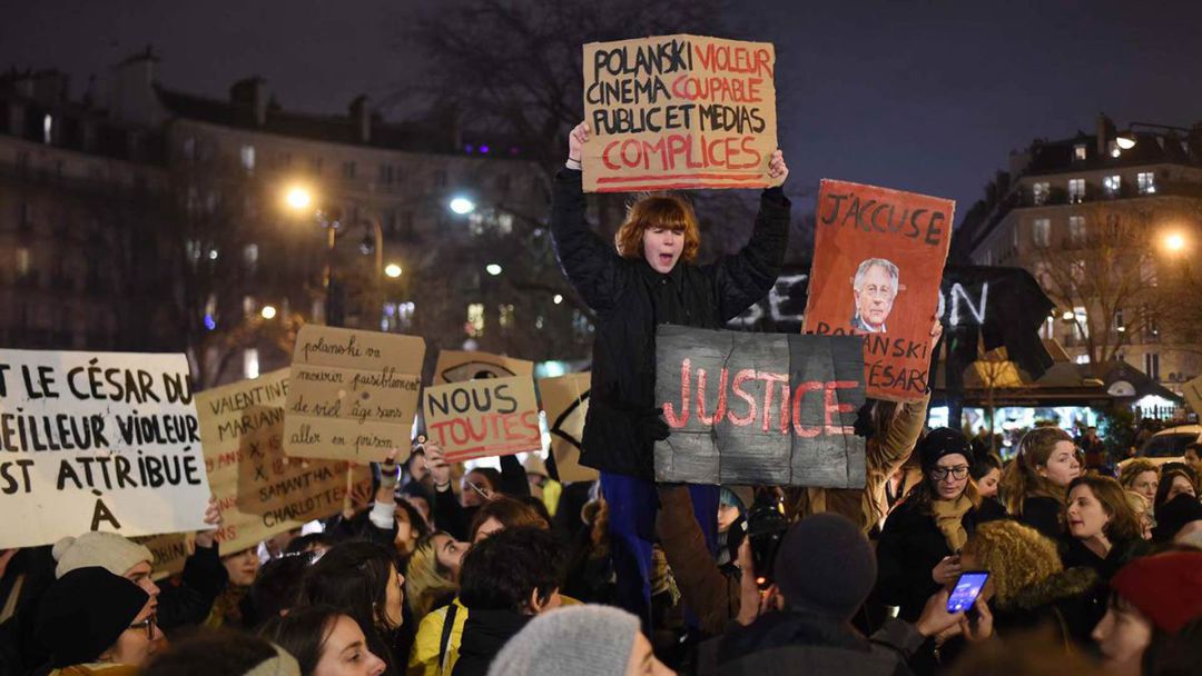 Protestas contra Polanski en los César Protestas contra Polanski en los César