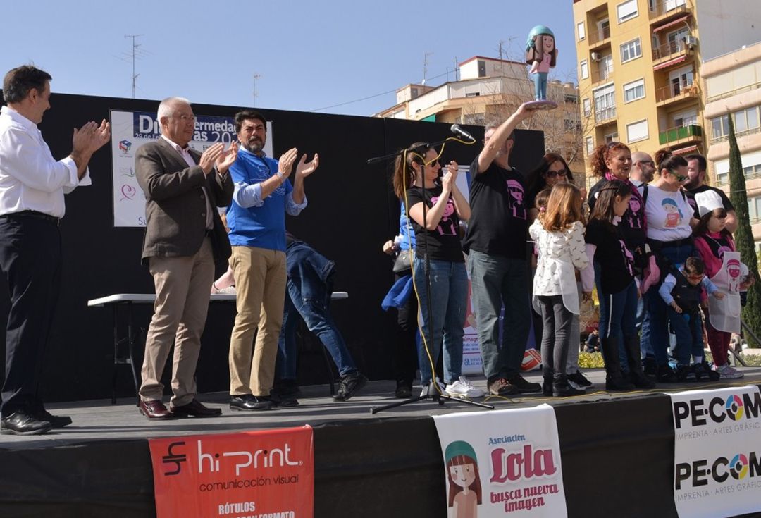 Acto celebrado este sábado en la Plaza Séneca de Alicante Acto celebrado este sábado en la Plaza Séneca de Alicante