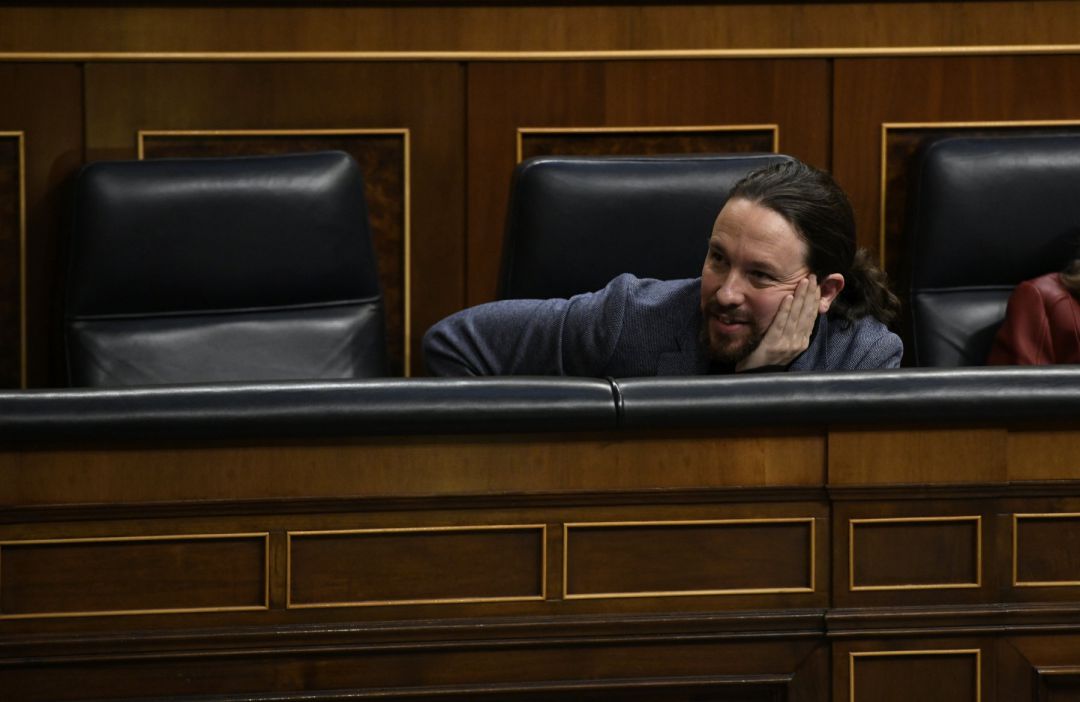 El vicepresidente del Gobierno de Derechos Sociales y Agenda 2030, Pablo Iglesias en el Congreso de los Diputados El vicepresidente del Gobierno de Derechos Sociales y Agenda 2030, Pablo Iglesias en el Congreso de los Diputados