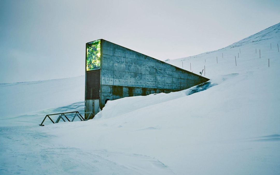 Banco de Semillas de Svalbard, conocida como La Bóveda del fin del Mundo Banco de Semillas de Svalbard, conocida como La Bóveda del fin del Mundo