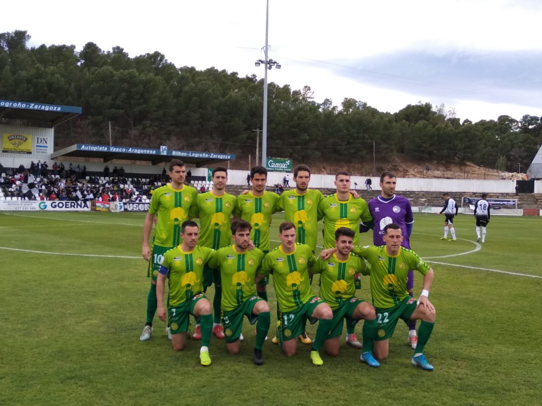 Once inicial de Unionistas ante el Tudelano. Once inicial de Unionistas ante el Tudelano.