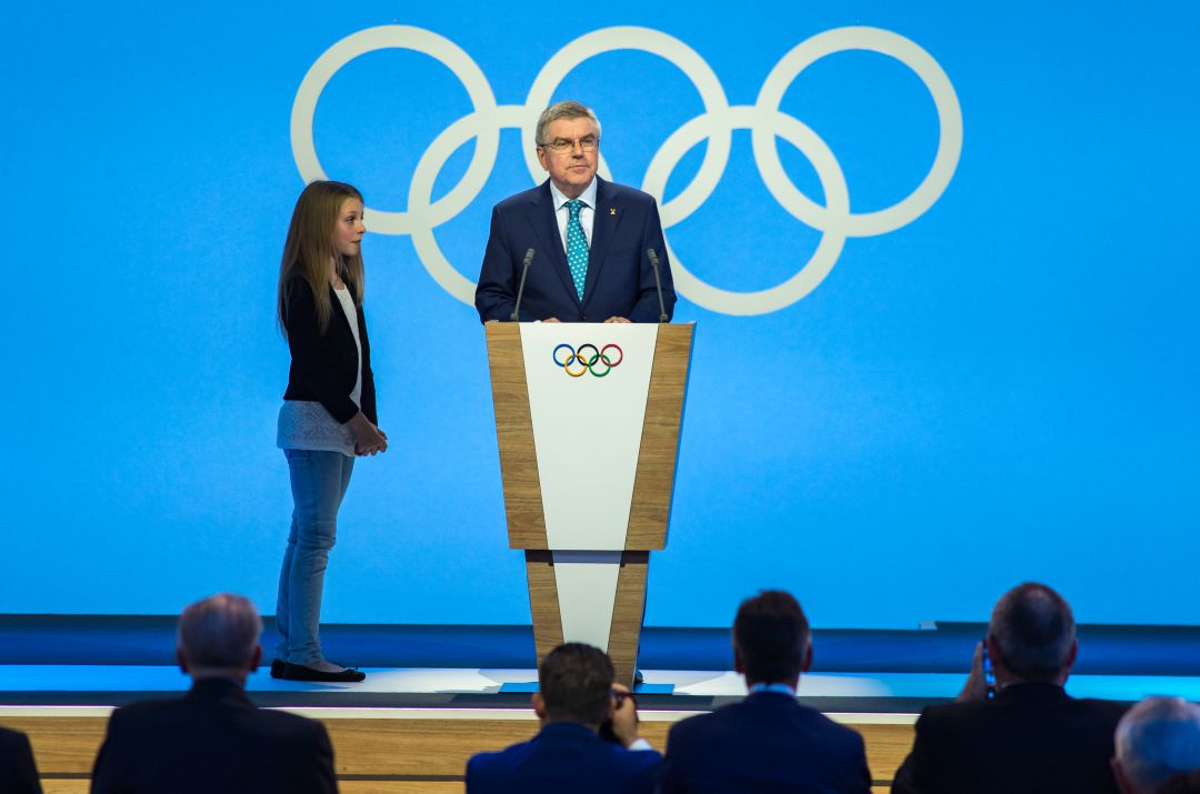 Thomas Bach, presidente del COI Thomas Bach, presidente del COI