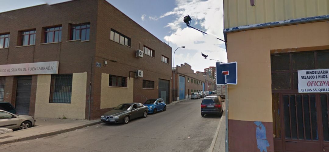 La calle Veleta, en Fuenlabrada La calle Veleta, en Fuenlabrada