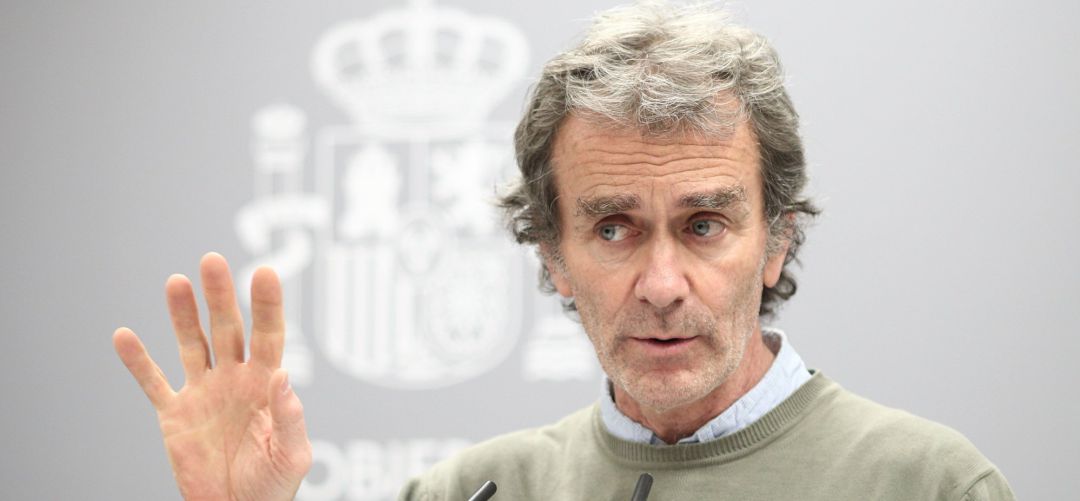 El director del Centro de Coordinación de Alertas y Emergencias Sanitarias, Fernando Simón, es el encargado de informar sobre el Comité de Seguimiento del coronavirus El director del Centro de Coordinación de Alertas y Emergencias Sanitarias, Fernando Simón, es el encargado de informar sobre el Comité de Seguimiento del coronavirus