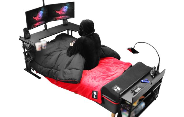 Así es la cama en cuestión. Así es la cama en cuestión.