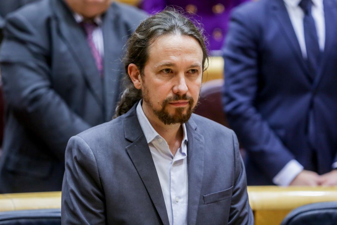 El vicepresidente segundo de Derechos Sociales y Agenda 2030, Pablo Iglesias El vicepresidente segundo de Derechos Sociales y Agenda 2030, Pablo Iglesias