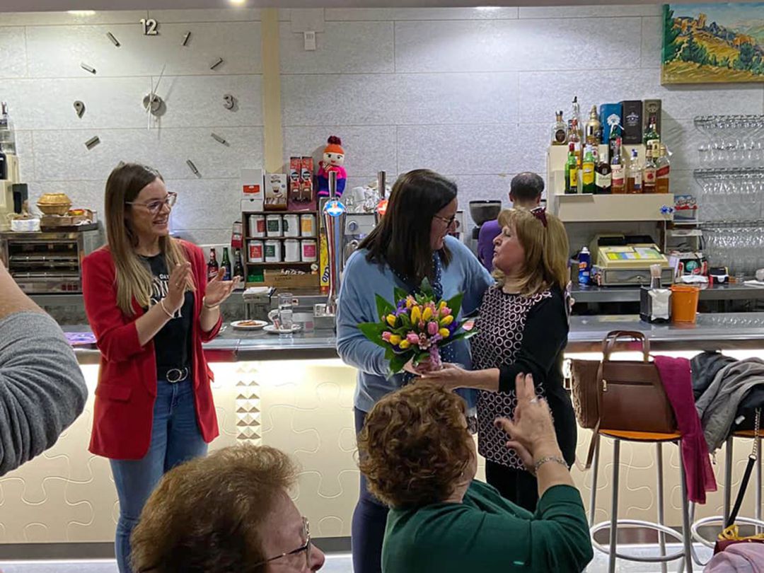 Momento de la presentación de las actividades, con la concejala de Igualdad, Almudena Chamorro, a la izquierda Momento de la presentación de las actividades, con la concejala de Igualdad, Almudena Chamorro, a la izquierda
