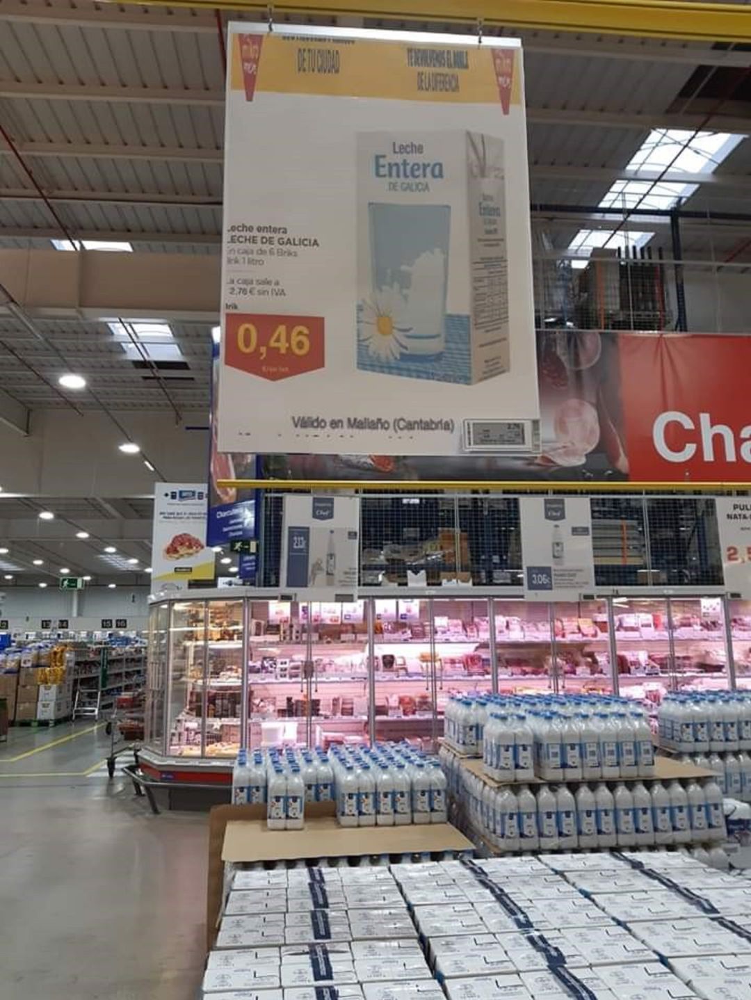 Denuncian la venta de litro de leche a 46 céntimos en Camargo Denuncian la venta de litro de leche a 46 céntimos en Camargo