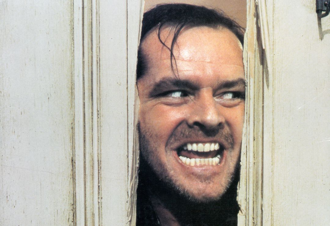 Jack Nicholson en la película 'El Resplandor'. Jack Nicholson en la película 'El Resplandor'.