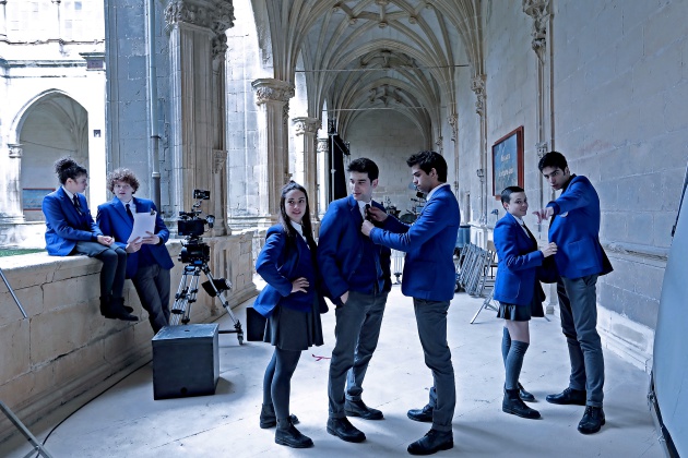 Algunos de los protagonistas de 'El Internado: Las Cumbres'