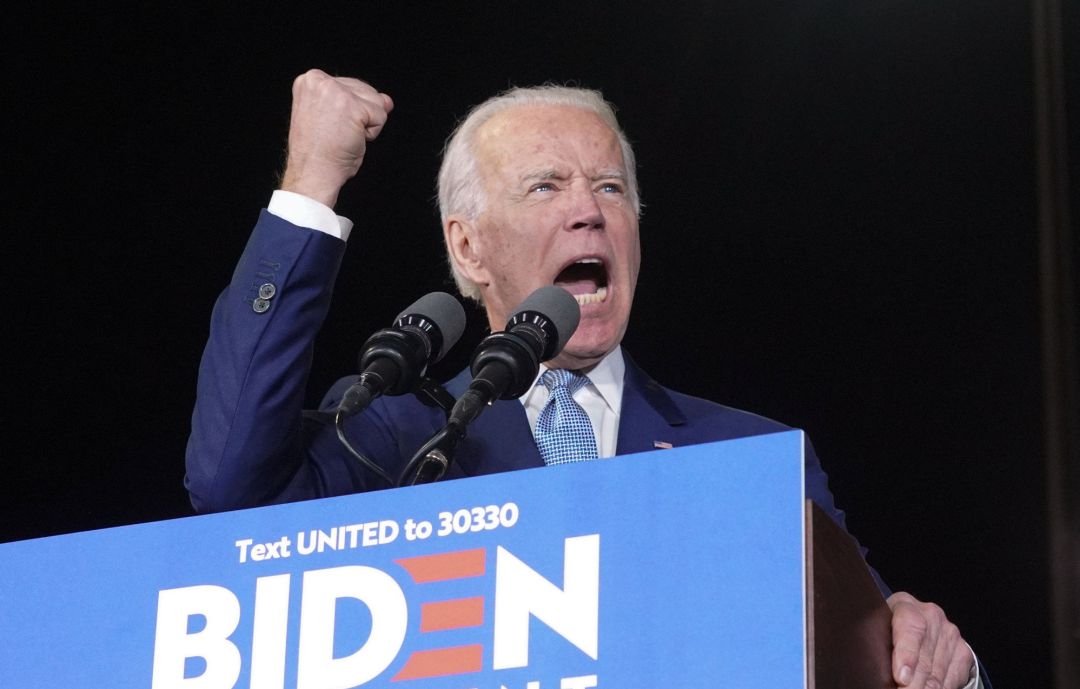 El candidato demócrata Joe Biden, en el 'supermartes'. El candidato demócrata Joe Biden, en el 'supermartes'.