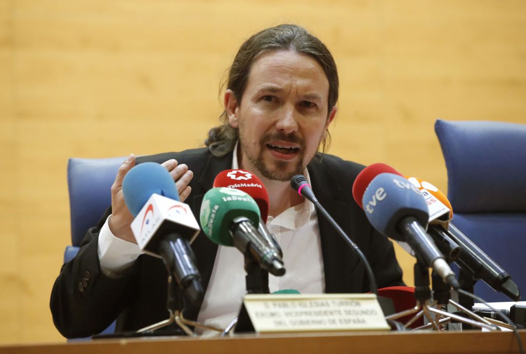 El secretario general de Podemos y vicepresidente segundo del Gobierno, Pablo Iglesias El secretario general de Podemos y vicepresidente segundo del Gobierno, Pablo Iglesias