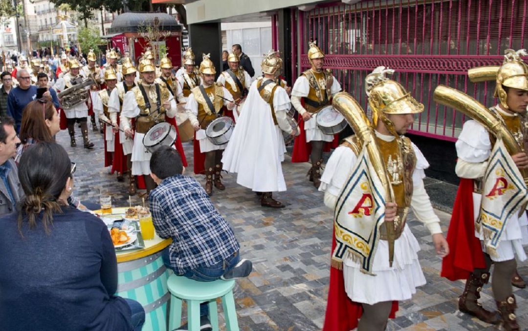 Agrupación de Soldados Romanos de la Cofradía del Resucitado. Agrupación de Soldados Romanos de la Cofradía del Resucitado.