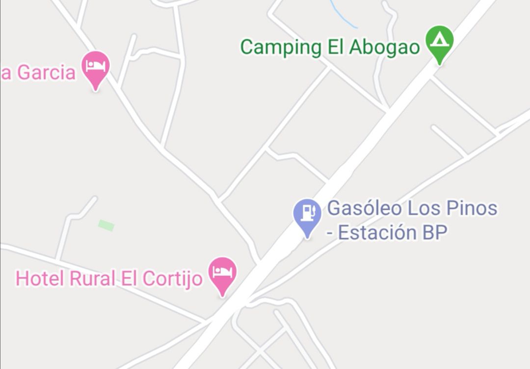 Imagen del lugar aproximado donde ha ocurrido el accidente extraída de Google Maps Imagen del lugar aproximado donde ha ocurrido el accidente extraída de Google Maps